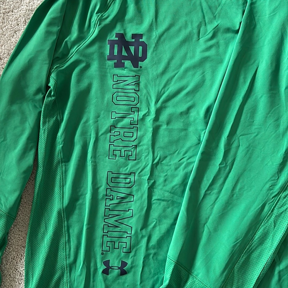 Notre Dame Under Armour 2XL Long Sleeve Shirt